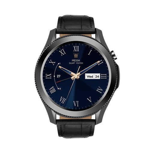 Montre Connectée Écran 1.3” – Bracelet Silicone & Contrôle Tactile