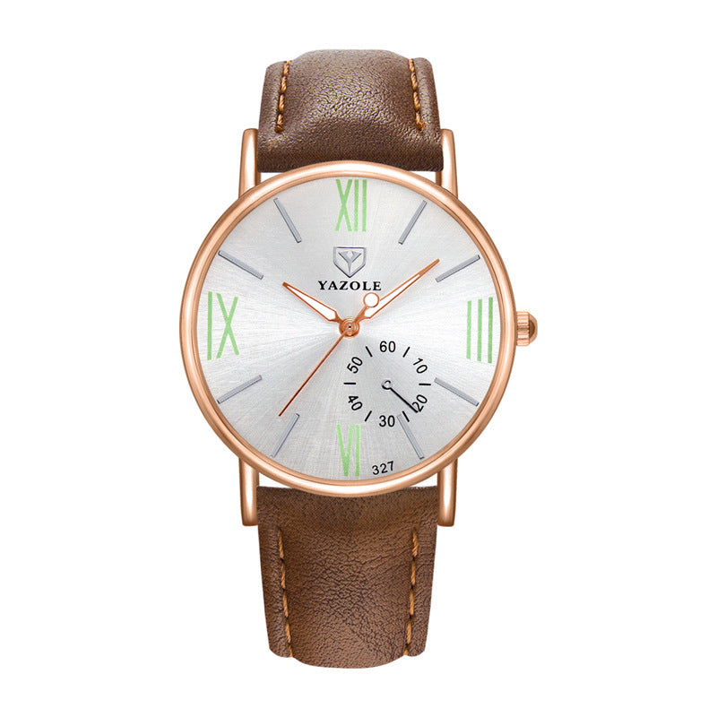 Montre Unisexe Élégance Romaine – Ultra-Fine & Effet Lumineux